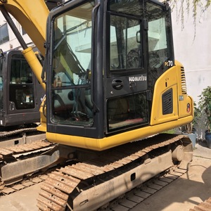 Excavatrice sur chenilles d'occasion Komatstu Pc70-8 Pc120 Pc56 Pc60 pc55 de 7 tonnes - Product Image 2