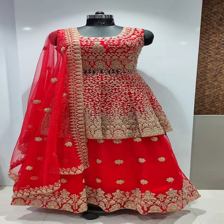Tasarımcı Salwar kameez takım Dupatta hint ve pakistanlı bayanlar kadın giyim nakış taş iş son salwar kameez takım elbise