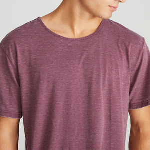 เสื้อยืดคอกลมผู้ชาย OEM ใหม่ แบบสั่งทำพิเศษ ผ้าฝ้าย 100% เสื้อยืดเต็มตัว แฟชั่นผู้ชาย เสื้อยืดออกกำลังกายผู้ชาย - Product Image 4