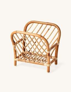 Handmade Natural Rattan Magazine Rack Book Shelves & Newspaper <b>Storage</b> <b>File</b> Holder Organizer RF.S-044 Baby Cribs - Product Image 4