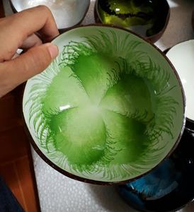 Bol de noix de coco poli à l'intérieur et à l'extérieur - Product Image 6