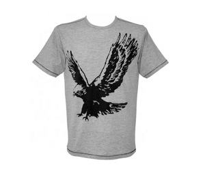 65% algodón 35% poliéster estampado Slim Fit personalizado gimnasio Fitness ropa de hombre Camisetas de talla grande OEM personalizado hecho hombres camisetas - Product Image 1