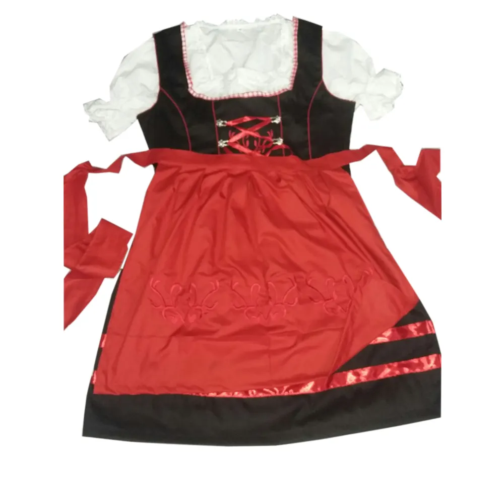 Üst Max kadınlar bayanlar kızlar Trachten bavyera uzun Dirndl/özel Dirndl/alman Dirndl elbise