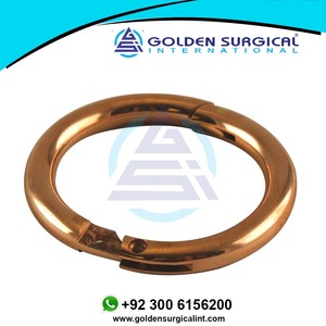 Thú Y Bull Mũi | Bull Bò Vòng Mũi Nhỏ 2.5 "Đường Kính + Vít Động Vật Brass Gia Súc Trang Trại Bán Buôn Giá Rẻ - Product Image 6