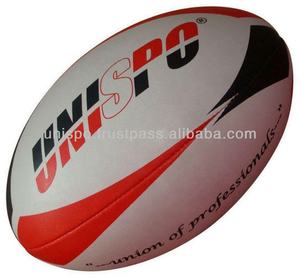 Pelota de Rugby táctil cosida totalmente a mano, con vejiga, caucho sintético 2022, balón de fútbol táctil - Product Image 3