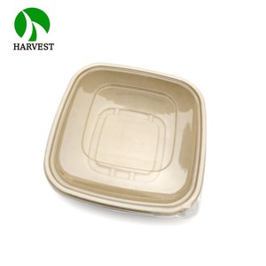 Contenants alimentaires jetables biodégradables et compostables <span class=keywords><strong>en</strong></span> pulpe moulée de bagasse pour la restauration et les cafés - Product Image 3