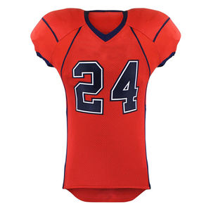 Jersey de fútbol americano de sarga, uniforme de fútbol americano personalizado, aparejos juveniles, venta al por mayor y baratos - Product Image 6