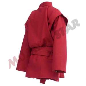 Desgaste de artes marciales de alta calidad con logotipo personalizado Sambo Blue Gi - Product Image 2