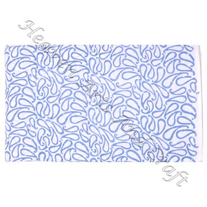 Tissu en coton imprimé sur mesure patrimoine culturel tissu de course 5 Yard main bloc imprimé 100% tissu en voile de coton doux impression en vrac - Product Image 3