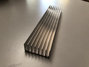 Shalumi Clear Silver Heat Sink Aluminum Bar in Industry Application - Product Image 5