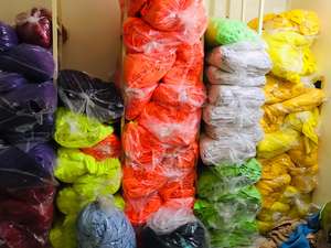 Sweat à capuche imprimé coton lourd fabricants goutte épaule tissu éponge imprimé abstrait toutes saisons sweat décontracté en gros - Product Image 2