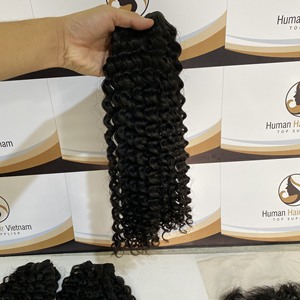 wholesale afro kinky curly bundles mongolian human hair bundles 100% human hair weave extensions 4A 4B 4C virgin hair bundles - Product Image 3