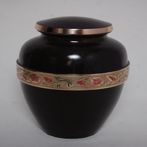 Urnas de cenizas de Color dorado antiguo de latón, tarro y macetas de cenizas de lujo de Metal, decoración de diseño moderno de lujo único, urnas estándar de lujo - Product Image 6