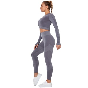 Mallas de yoga de 92% poliéster y 8% licra, tipo de patrón, Material sólido de nailon, Leggings de entrenamiento de cintura con sublimación - Product Image 1