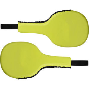 Leather Paddle with Nylon Straps Firm Grip <b>for</b> MMA Martial Arts Strike Strength Training Punch Paddle - Product Image 2