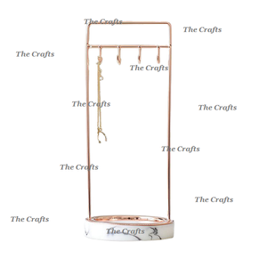 Présentoir de bijoux de qualité exclusive pour la beauté et les accessoires personnels Support de bijoux en or de qualité supérieure - Product Image 3