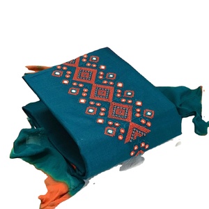 Heavy Cotton Embroidery <b>Kurti</b> with Awesome Color Combination with Patiyala for Indian and Special Occasion in Wholesale Price - Product Image 1