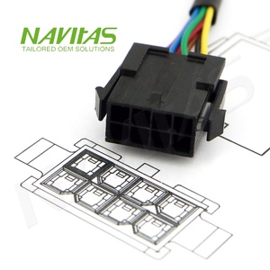 Faisceau de câbles d'alimentation personnalisé avec connecteur à sertir 8 broches 3.0mm - Product Image 5