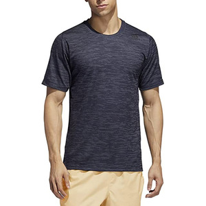 Camiseta ajustada de color liso unisex con tela transpirable para uso diario Camiseta atlética Dry Fit para hombre - Product Image 1