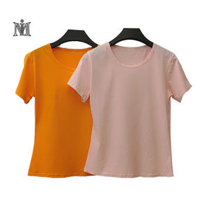 T-shirts en coton à col rond et manches courtes pour hommes, vêtements d'été décontractés et slim - Product Image 3