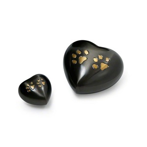 Best Selling High Quality Metallic Heart Shaped <b>Small</b> Keepsakes Cremation <b>Urns</b> <b>For</b> <b>Human</b> <b>Ashes</b>/Funeral Supplies - Product Image 2