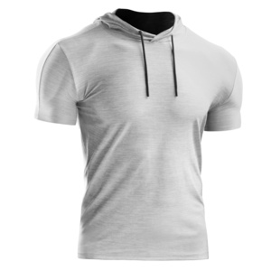 Muestras gratis para hombre Unisex suave camiseta personalizada impresión blanca Baselayer gimnasio deporte secado rápido 100% poliéster sublimación en blanco - Product Image 4