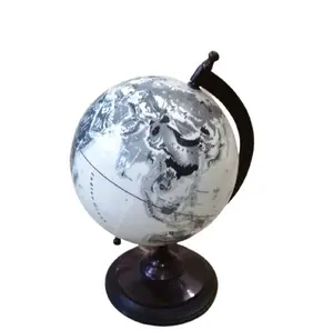 GLOBE METAL DESIGN di alta qualità nuovo DESIGN TABLE TOP HOME DECOR globo in metallo per regalo e uso in ufficio