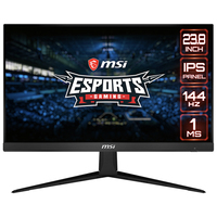 MSI — moniteur de jeu Full HD 24 pouces G241, 1920x1080, 1ms, 144Hz, IPS, Anti-éblouissement, sans cadre, LED rétroéclairé, compatible avec AMD FreeSync