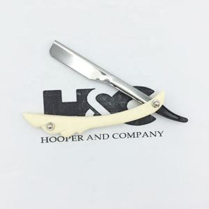 Nouveau rasoir de barbier Design ailes avec manche en plastique haut en acier inoxydable lame unique haut classement produit emballage vison durable - Product Image 3