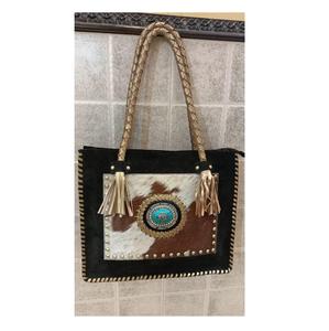Quality Genuine Leather Shoulder <b>Bag</b> Women PU Leather Leather India Handcrafted Embossed <b>Fringes</b> <b>Bag</b> Wholesale Guru Kirpa Export - Product Image 1