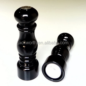 เครื่องปั่นเกลืออะคริลิคสีดำและเครื่องบดพริกไทย - Product Image 6