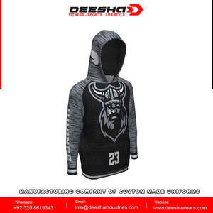 เสื้อฮู้ดกีฬาฤดูหนาวสำหรับผู้ชายเสื้อสวมหัวมีฮู้ดพิมพ์ลายแบบกำหนดเองเสื้อสวมหัวสำหรับใส่ในทีมผ้าคอตตอนแบรนด์ตามต้องการ - Product Image 2