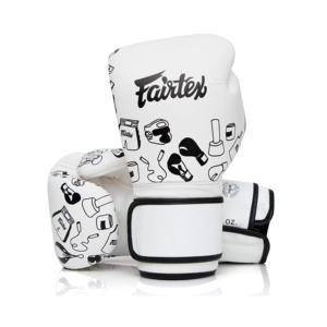 Guantes de boxeo profesionales de cuero PU de alta calidad con logotipo personalizado OEM Material de color BRIGHT WAY INTERNATIONAL - Product Image 4