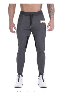 Pantalones de gimnasio para hombre, Joggers informales de entrenamiento, chándal para gimnasio, 70% algodón, 30% poliéster personalizable - Product Image 6