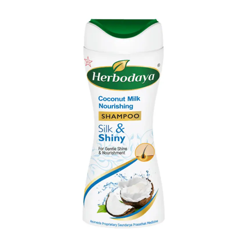 Herbodaya-Kokosmelk Voedende Shampoo-Voor Zijde En Glanzend Haar, Bulk Shampoo Leverancier India.