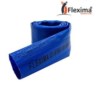 Flexima AE34 Tuyau d'arrosage plat en PVC de 4 pouces Enrouleur en plastique de 3 pouces certifié ISO 9001 anti-corrosion pour l'irrigation extérieure - Product Image 5