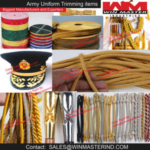 Aiguillette de cérémonie | Aglet d'uniforme de club de cordons d'épaule d'infanterie de cérémonie - Product Image 6