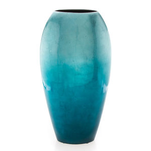High Quality Best Selling Nice Design Metallic <b>Turquoise</b> Lacquer <b>Vases</b> Decor Made in Viet Nam - Product Image 2