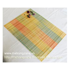 Tapis de Table en bambou écologique, tapis de Table fantaisie en soie nouveau, pour repas - Product Image 3