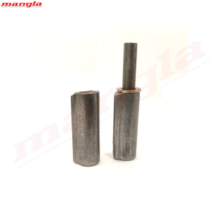 Polished Mild Steel Welded Round Industrial Hinges 360 Degree Lift-Off Pivot Door and Window Hinges for Hotels - Product Image 1