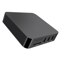 TV Box MXQ 4K Quadcode procesador de 1,5 Ghz con 1GB de RAM y 8GB de almacenamiento interno incorporado Wifi MiraCast Airplay y DLNA.