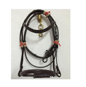 High Quality Genuine Leather <b>Bridle</b> with Channel Brow Band & Sleek Nose Band Black/Brown/Tan Colors EQUINE SADDLE WORLD Brand - Product Image 1