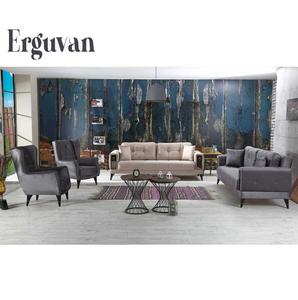 Juego de sofá de cuero clásico moderno de lujo más Popular, diseño moderno y elegante, cama convertible, muebles de lujo tradicionales - Product Image 1