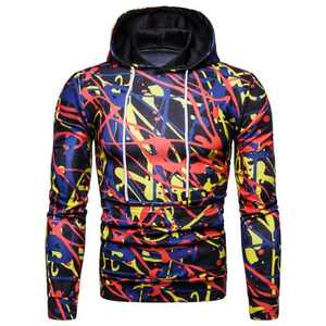 Sudaderas con capucha con estampado Multicolor, ropa deportiva con bordado/Logo - Product Image 1