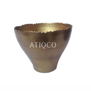 Atiqco - Portavelas Votivas de Hierro Hechos a Mano de Alta Calidad, Diseño Clásico de Metal, Decoración para el Hogar, Faroles, Frascos para Velas, para Cualquier Ocasión - Product Image 2