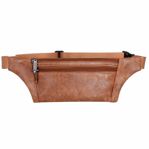 Riñoneras para mujer de calidad superior Logotipo personalizado elegante Cuero genuino de color sólido Uso informal multiusos Alta calidad Baja - Product Image 2