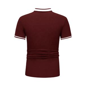 เสื้อโปโลแขนสั้นสีดำปักลายสำหรับผู้ชายเสื้อ2025ขนาดพิเศษโลโก้ออกแบบได้ตามต้องการ - Product Image 6