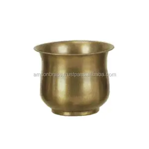 Trang Chủ Trang Trí Planter Nồi Cho Nhà & Trang Trí Đám Cưới Brass Antique Hoàn Thành Kim Loại Trồng Cho Vườn Ngoài Trời