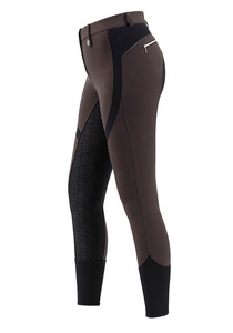 Hot Selling Four Way <b>Stretch</b> Jodhpurs Pants Custom Wholesale Equestrian Sport Wear Clothing Full <b>Seat</b> Grip Horse Riding Breeches - Product Image 2