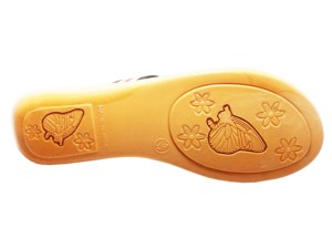 Flat Designer Thong Covered Slipper For Outdoor And Indoor For Girls and <b>Ladies</b> - Product Image 3